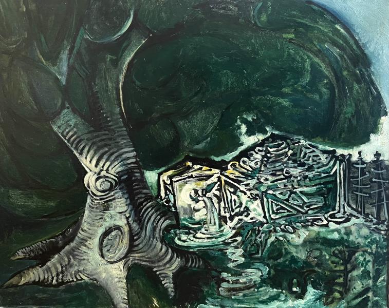 Grand arbre, août 1962