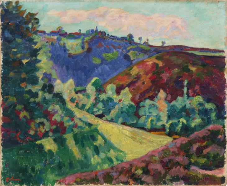 Vue de Crozant, 1921