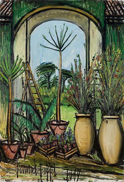 La Baume, la serre, la voute au printemps, 1997