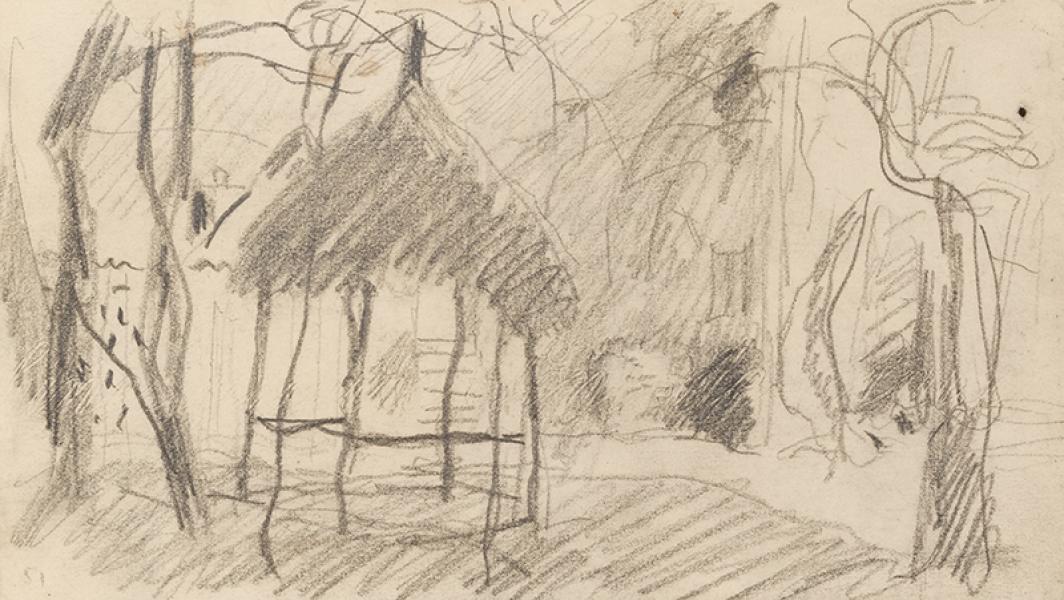 La tonnelle, le Clos (Grand-Lemps), circa 1890